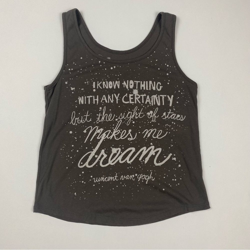 Van Gogh Quote Tank Top